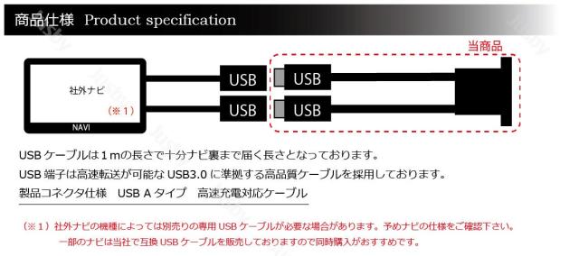 スズキ スペーシア(MK53S)専用 DUAL USBソケットset 純正ルック