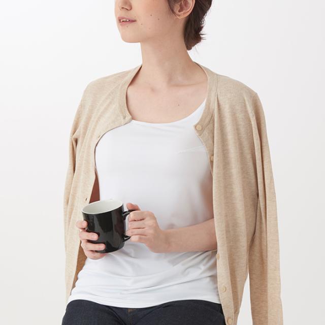 キャミブラVer2.0 白 丸胸