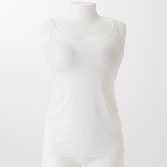 キャミブラVer2.0 白 丸胸