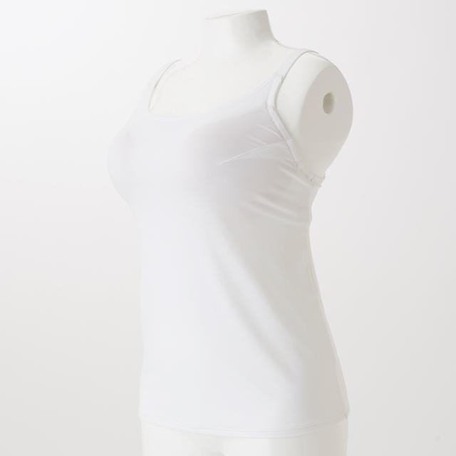 キャミブラVer2.0 白 丸胸