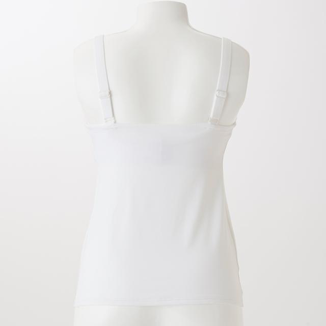 キャミブラVer2.0 白 丸胸