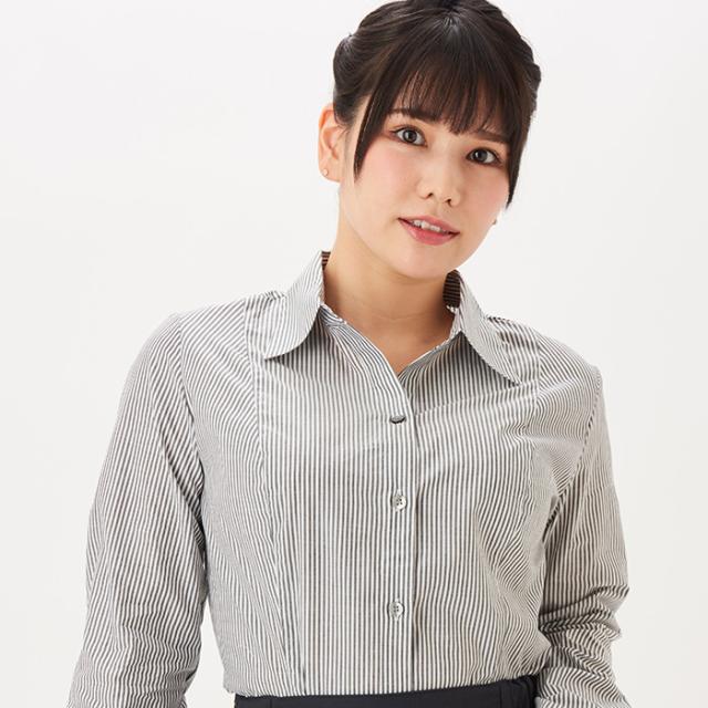 シャツVer3.5 グレーストライプ・スキッパー