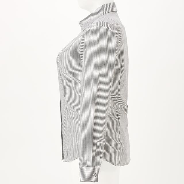 シャツVer3.5 グレーストライプ・スキッパー