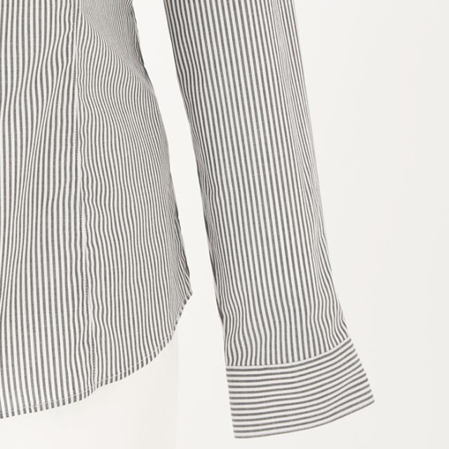 シャツVer3.5 グレーストライプ・スキッパー