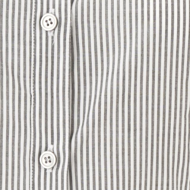 シャツVer3.5 グレーストライプ・スキッパー
