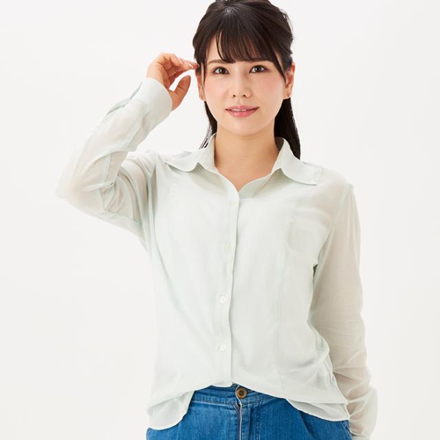 シャツVer3.5 シアーグリーン・スキッパー