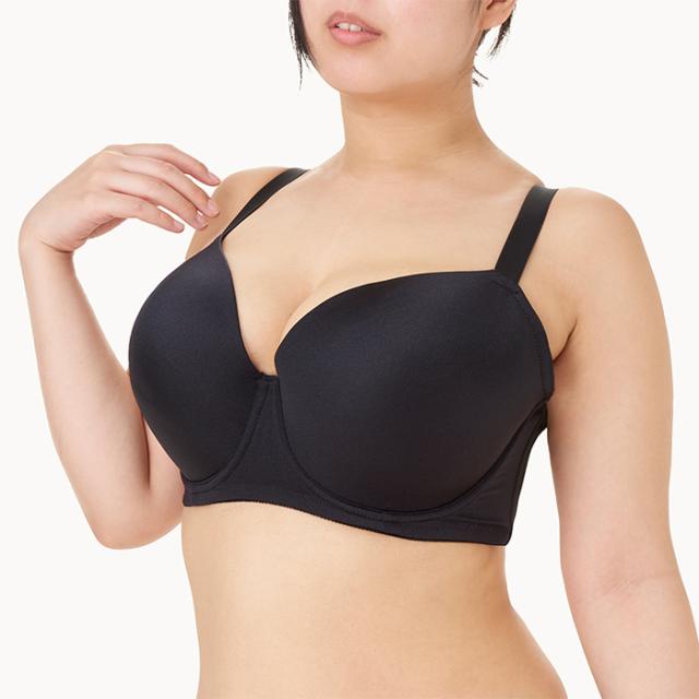 【NEW】モールドブラ 黒 4/5カップ・丸胸