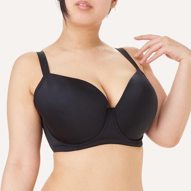 【NEW】モールドブラ 黒 4/5カップ・丸胸