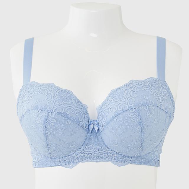 【NEW】お試しブラ 黒 3/4カップ・寄せ上げ