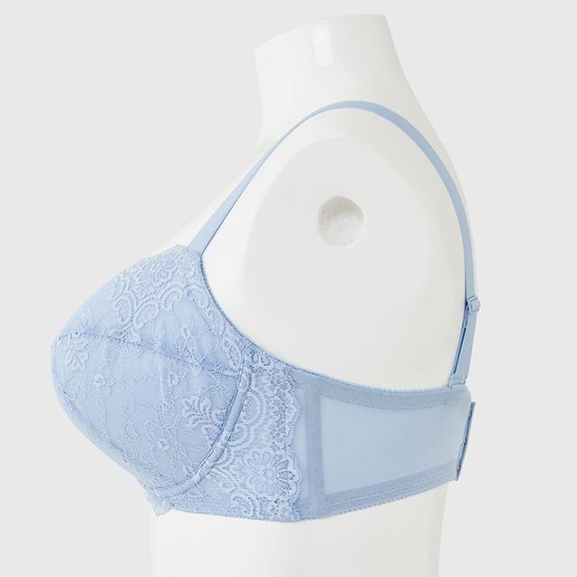 【NEW】お試しブラ 黒 3/4カップ・寄せ上げ