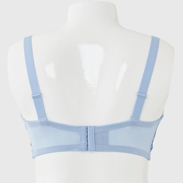 【NEW】お試しブラ 黒 3/4カップ・寄せ上げ