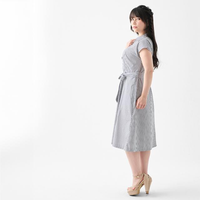 シャツワンピース