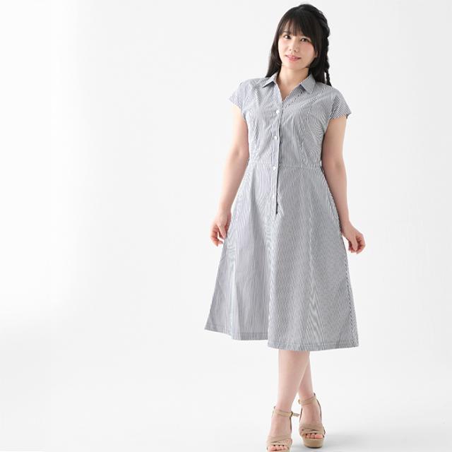シャツワンピース