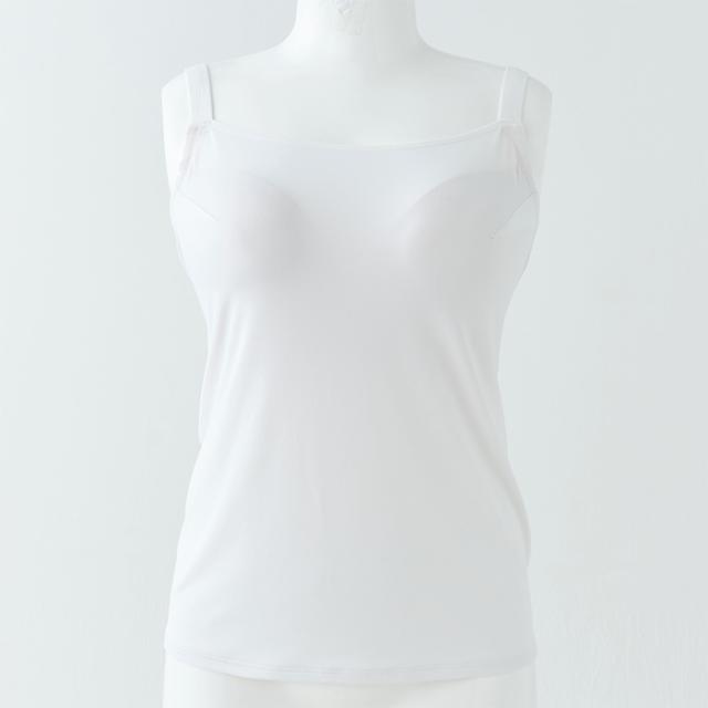 【NEW】キャミブラ 白 寄せ上げ SP588