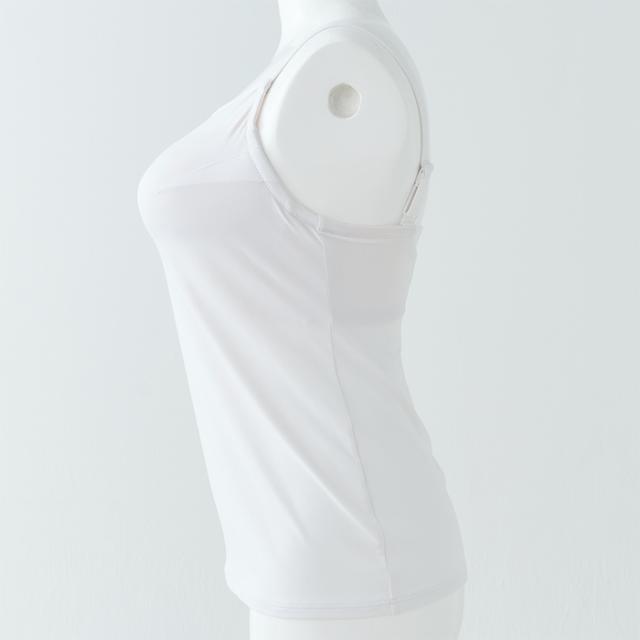 【NEW】キャミブラ 白 寄せ上げ SP588