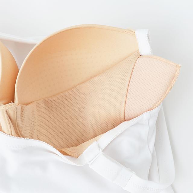 【NEW】キャミブラ 白 寄せ上げ SP588