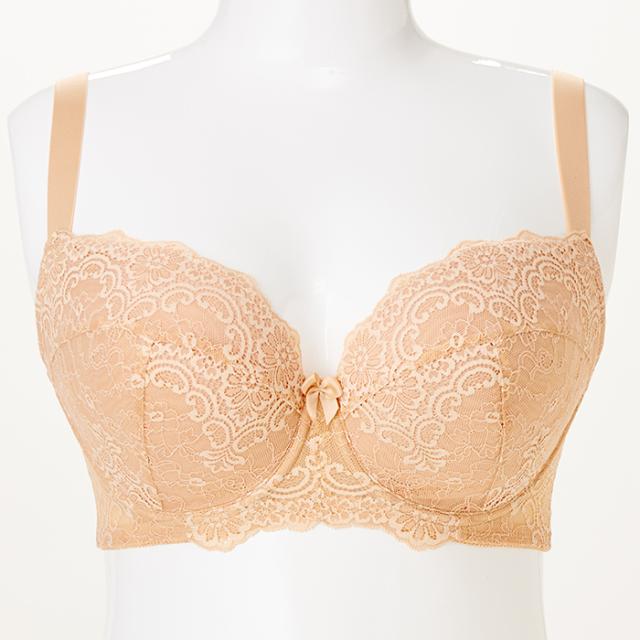 【NEW】お試しブラ ベージュ 3/4カップ・丸胸