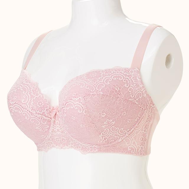 【NEW】お試しブラ ピンク 3/4カップ・丸胸 SP540