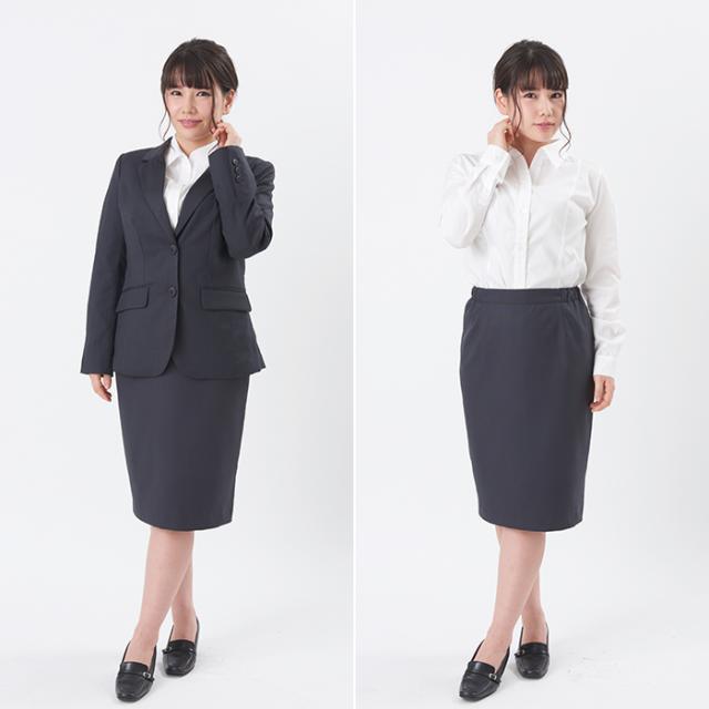 タイトスカート・チャコールグレー(SP-402)