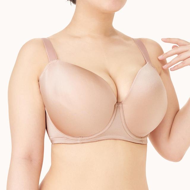【NEW】モールドブラ ローズベージュ 4/5カップ・丸胸