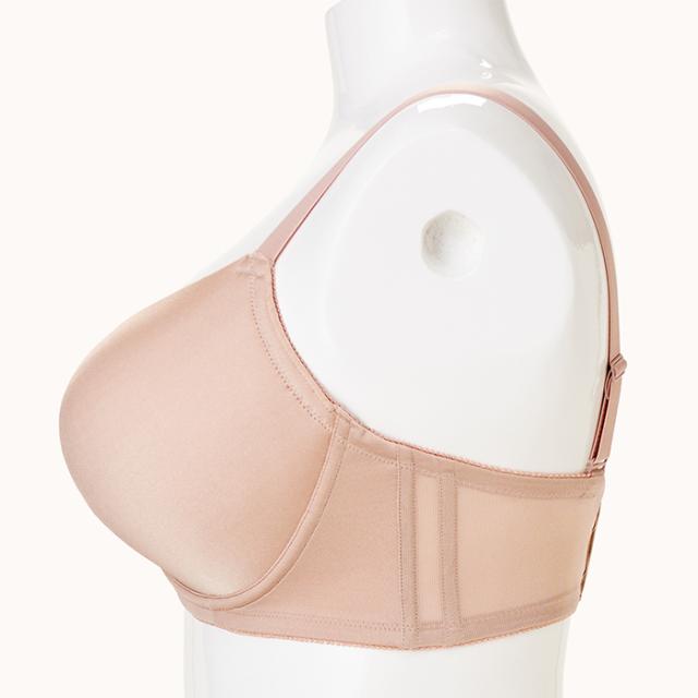 【NEW】モールドブラ ローズベージュ 4/5カップ・丸胸