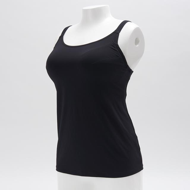 キャミブラVer2.0 黒 丸胸