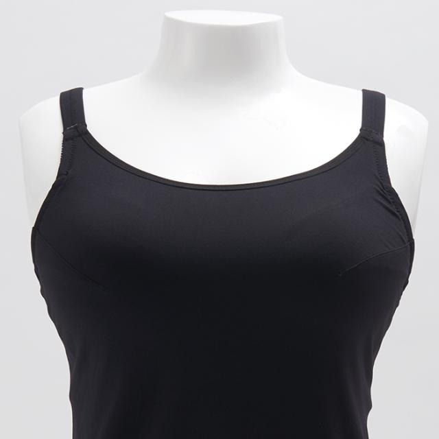 キャミブラVer2.0 黒 丸胸