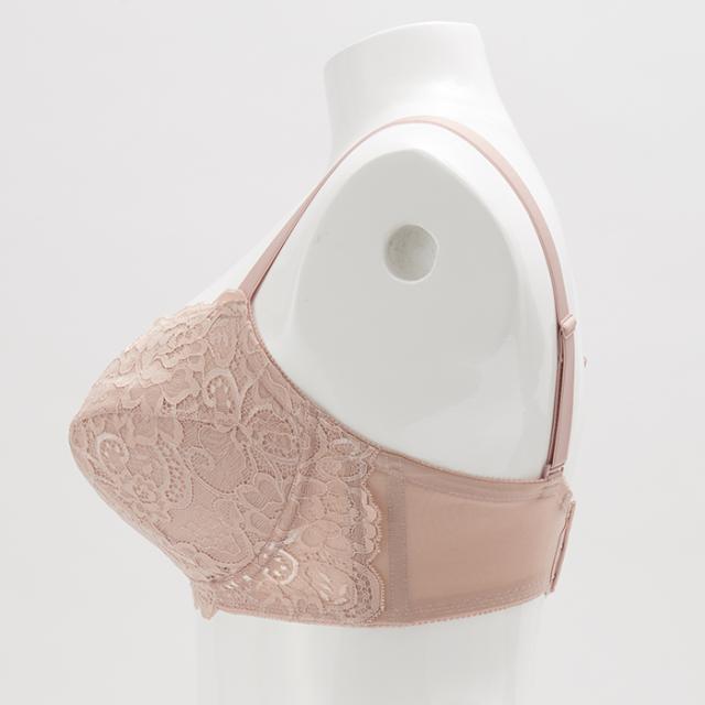 お試しブラVer2.5C ローズベージュ　3/4カップ・寄せ上げ 