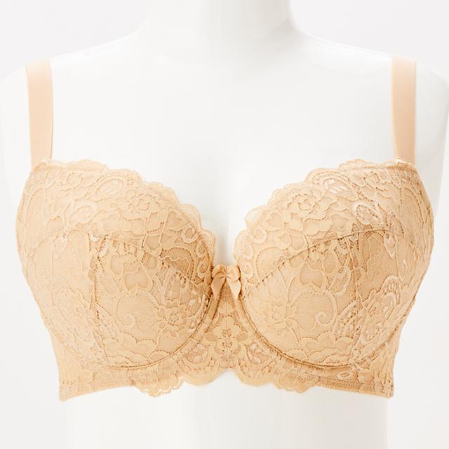 お試しブラVer2.5N ベージュ 3/4カップ・寄せ上げ