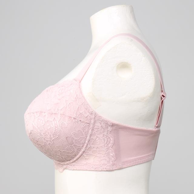 お試しブラVer2.5ピンク 3/4カップ・丸胸