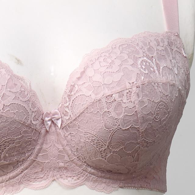 お試しブラVer2.5ピンク 3/4カップ・丸胸