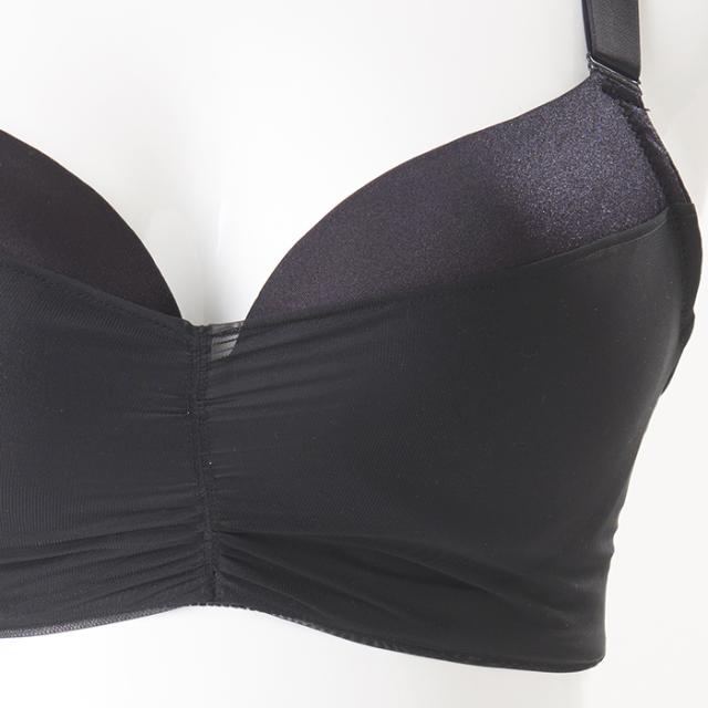 ノンワイヤーブラ・黒