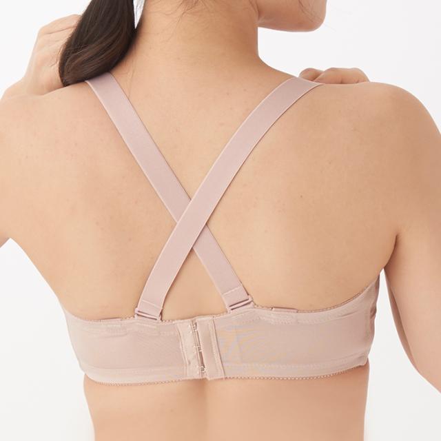 ノンワイヤーブラ・ローズベージュ
