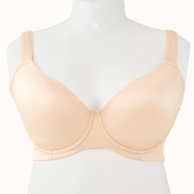 【NEW】プラスサイズモールドブラ 4/5カップ丸胸・ベージュ SP567