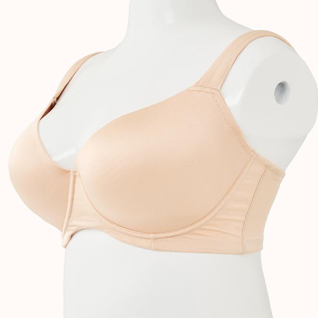 【NEW】プラスサイズモールドブラ 4/5カップ丸胸・ベージュ SP567
