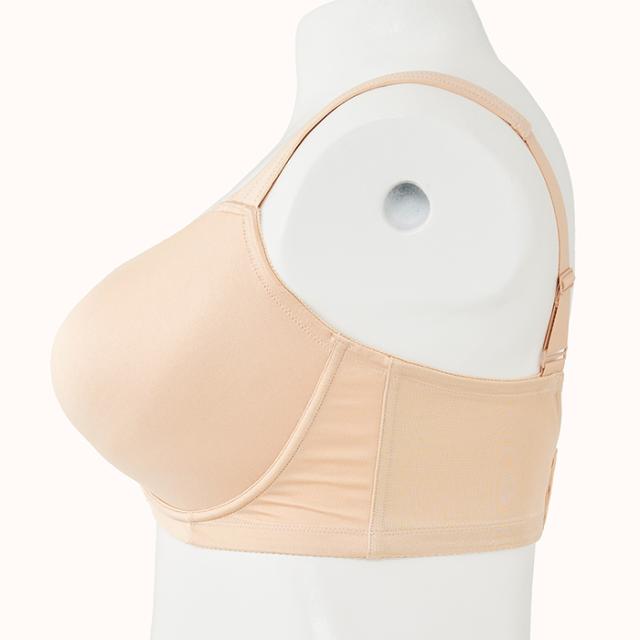 【NEW】プラスサイズモールドブラ 4/5カップ丸胸・ベージュ SP567