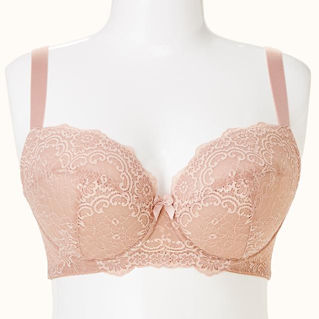 【NEW】お試しブラC ローズベージュ 3/4カップ・寄せ上げ SP544