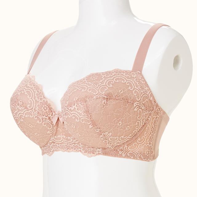 【NEW】お試しブラC ローズベージュ 3/4カップ・寄せ上げ SP544