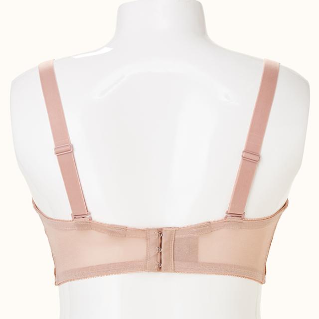 【NEW】お試しブラC ローズベージュ 3/4カップ・寄せ上げ SP544