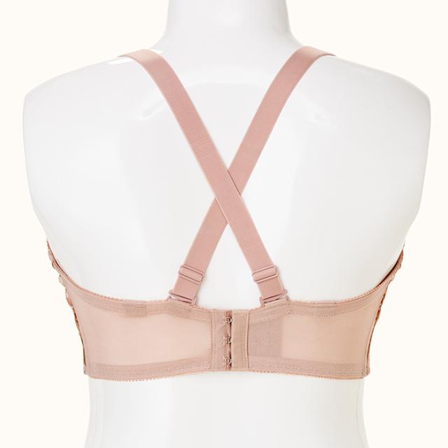 【NEW】お試しブラC ローズベージュ 3/4カップ・寄せ上げ SP544