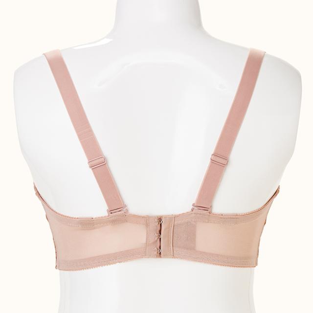 【NEW】お試しブラC ローズベージュ 3/4カップ・寄せ上げ SP544