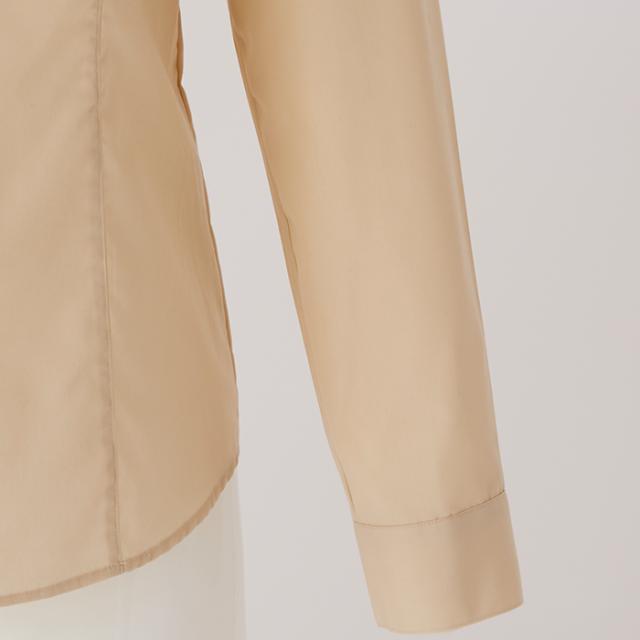 シャツVer3.5 ライトベージュ・スキッパー