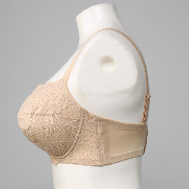 お試しブラVer2.5ベージュ 3/4カップ・丸胸