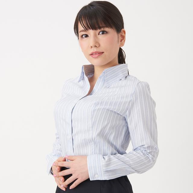 シャツVer3.5 ブルーストライプ・スキッパー