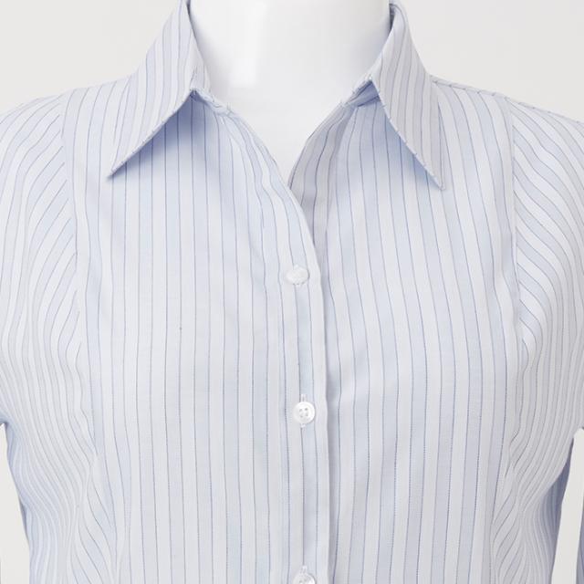 シャツVer3.5 ブルーストライプ・スキッパー
