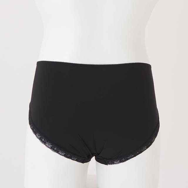 レース付きハイライズ・黒