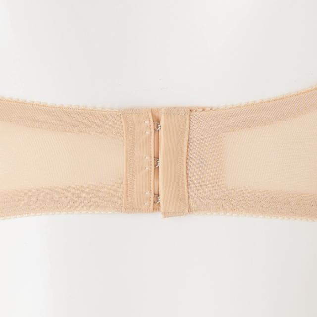 お試しブラVer2.5ベージュ 3/4カップ・谷間