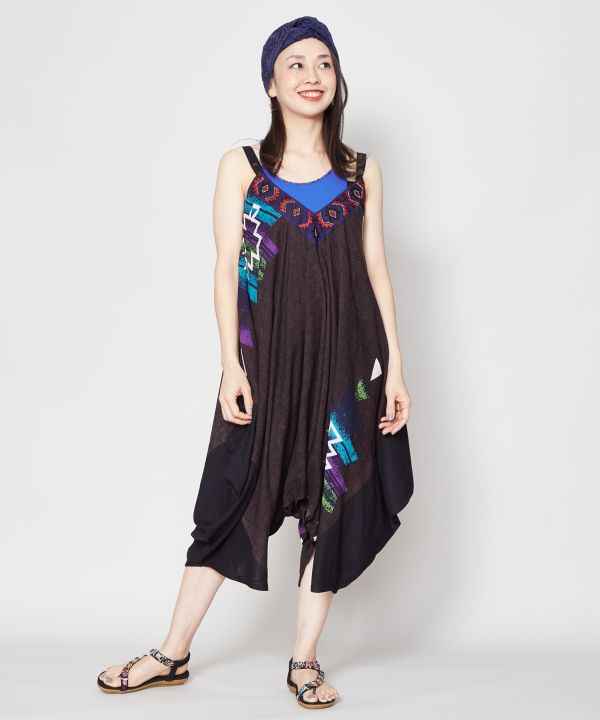 Seal限定商品 チャイハネ 公式 スピリットワンピース サロペット エスニック アジアン ファッション ワンピース Iac 1407 最適な価格 Www Iacymperu Org