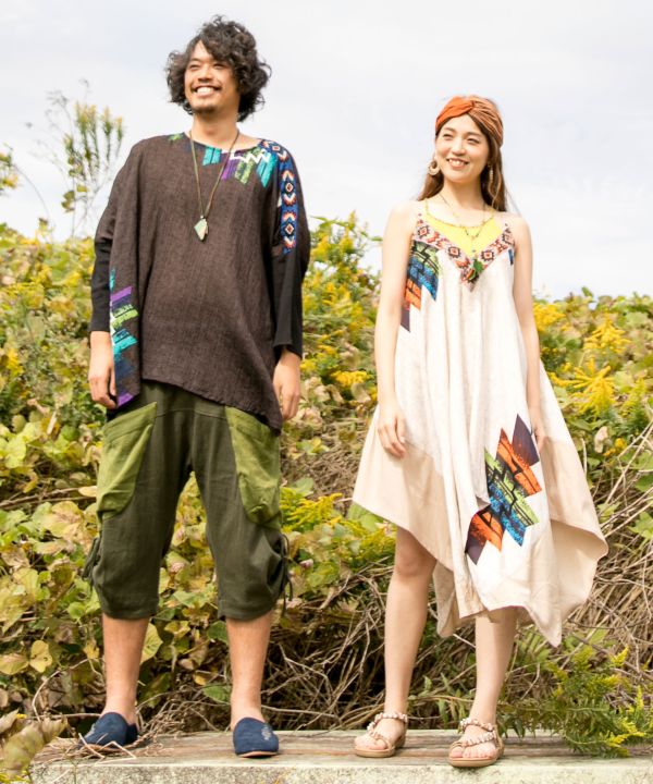 Seal限定商品 チャイハネ 公式 スピリットワンピース サロペット エスニック アジアン ファッション ワンピース Iac 1407 最適な価格 Www Iacymperu Org