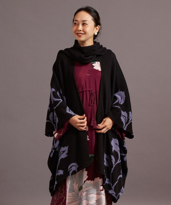 公式 カーディガン 蔦蔓 つたかずら 羽織 ネットショッピング ファッション 和モダン 羽織 カーディガン7mn 1301 倭物やカヤ トップス 和 柄